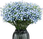 Olrla Blue Artificial Baby Breath Flowers 10pcs for for Wedding Decor by Olrla