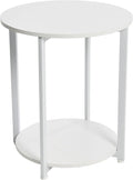 Household Essentials Jamestown Round Side End Table by HouseholdEssentials