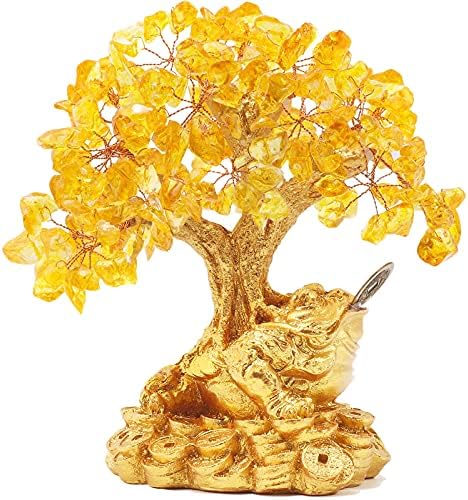 Feng Shui Lucky Money Toad Decorations,Ideal for Attracting WealthLucky Charm Wealth Frog for Cash Register, Office Desk, House Warming, Store Opening Gift by BWINKA