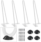SMARTSTANDARD 12 Inch Heavy Duty Hairpin Furniture Legs, Metal Home DIY Projects by SMARTSTANDARD