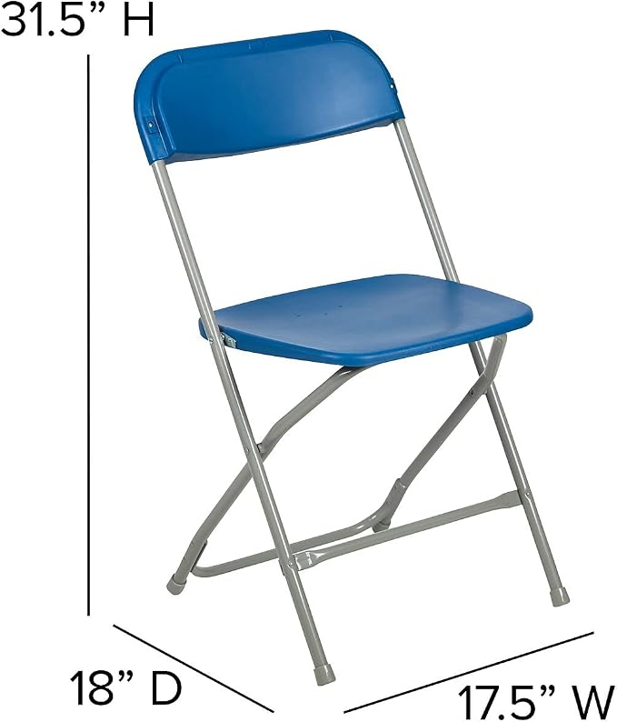 Flash Furniture Hercules™ Series Plastic Folding Chair - Image 3
