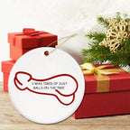 Funny Christmas Ornaments - I was Tired of JUST Balls ON THE Tree - Unique Christmas Ornaments, Gag Gifts, White Elephant Gift - Image 3
