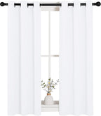 NICETOWN Draperies Curtains Panels, 2 Panels, 29 by 40, Blocking Out 50% - Image 2