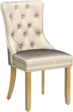 KCC Velvet Dining Chairs Set of 4, Upholstered High-end Tufted Dining Chair - Image 5