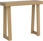 Plank+Beam Solid Wood Console Table, 36 Inch, Sofa Table, Narrow Entryway Table - Image 5