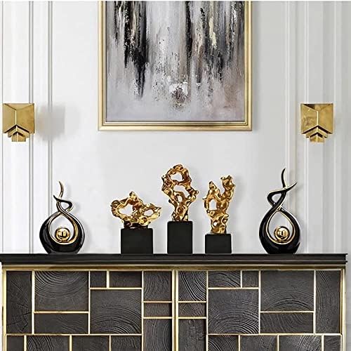 Norrclp Home Decor Modern Abstract Art Ceramic Statue Table Decor (Large) - Image 5