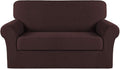 Turquoize Stretch Sofa Slipcover 2 Pieces Sofa Cover Couch Cover by Turquoize
