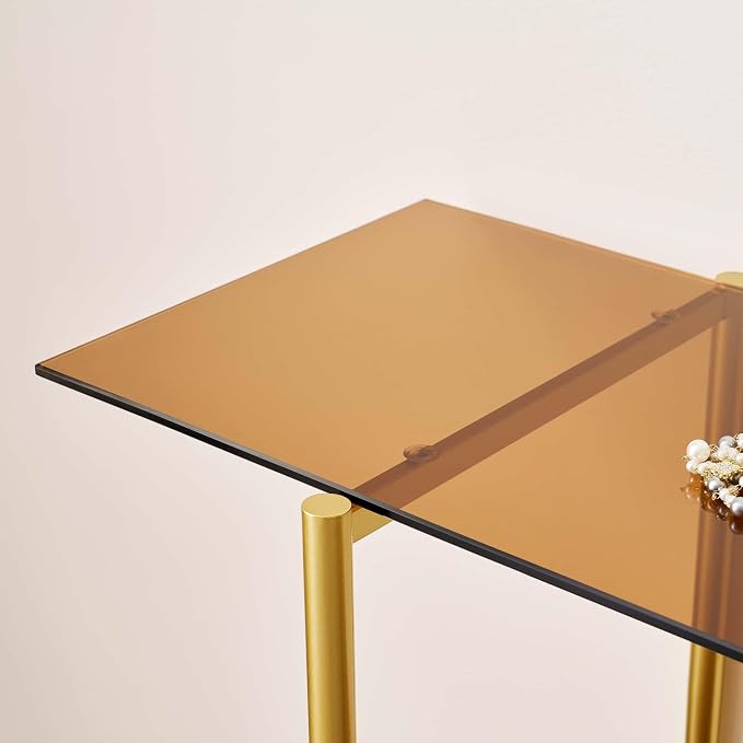 LumFurn Extra Large Glass Console Table - Image 6