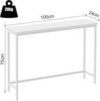 VASMIA Console Table, Entryway Table, Narrow Sofa Table, Living Room - Image 7