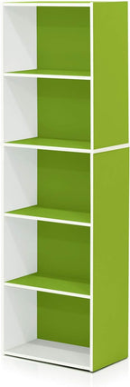 Furinno LUDER Book Shelf, 5-Tier Bookshelf, Bookcase - Image 6
