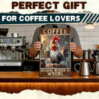 Chicken Metal Signs Rooster Kitchen Wall Decor 12x8 Inch - Image 7