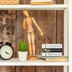 Decorative Books For Home Decor, Coffee Table Faux Wood Book Stack Decor, I Still Remember Modern Stacked Book Decor, Stacked Display Books For Shelf Mantel Nightstand Display, Three Pieces -C(13) - Image 5