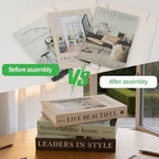 3 PCS Faux Decorative Books for Home Decor-Coffee Table Books Decor - Image 6