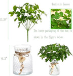 Kimura's Cabin Artificial Plants with Vase Real Touch Green Plant in Vase - Image 2