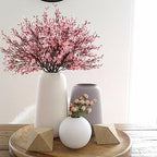 Uieke 15 Pcs Artificial Flowers Baby Breath Faux Artificial Gypsophila Bouquet Fake Silk Flowers Real Touch for Hotel Home Office Kitchen Bathroom Wedding Wall DIY Room Farmhouse Décor (Pink) - Image 2