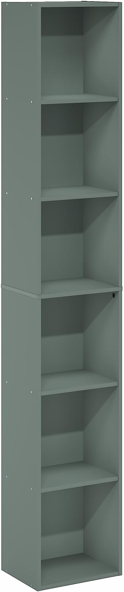 Furinno LUDER Book Shelf, 6-Tier Tall Modern Bookshelf, Bookcase - Image 6