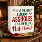 Christmas Decorations Home of the Jolliest Wood Box Sign - Image 3