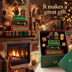 Yuntau 4 Pcs Happy Kwanzaa Books Table Decor Black Gnome Stacked Signs - Image 5