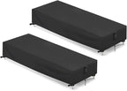 Chaise Lounge Covers, 2 Pack Waterproof Outdoor Lounge Chair Covers by Yourpatiocoverexpert