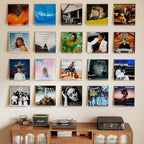 Laurensory Vinyl Record Wall Mount Shelves, 12 inch Vinyl Holder, 20 Pack - Image 2