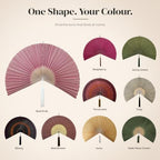 Bamboo Fan Wall Decor, Japanese Wall Fan, Red Pink 48 in - Image 7