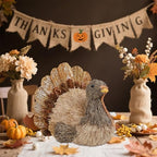 winemana Sisal Turkey Figurine – Thanksgiving Table Decorations Indoor - Image 5