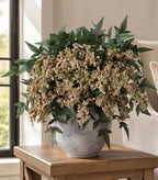 Faux Plants Indoor 3 Pcs 35 Inch Artificial Nandina Berry Stem for Vase Realistic Faux Berry Spray for Wedding Holiday Seasonal Farmhouse Mantel Harvest DIY Home Decor(Green) - Image 7