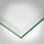 Dulles Glass 18 inch Square Glass Table Top - Image 4