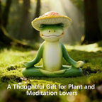 Mushroom Decor, Cute Resin Mushroom Statue, Home Garden Decor - Image 4