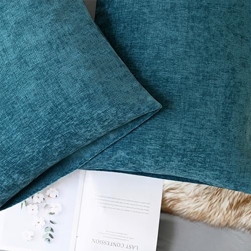CaliTime Decorative Standard Throw Pillow Covers 26 X 20 Inches Ocean Blue | - Image 5