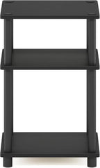 Furinno JUST Side Table, 3-Tier End Table, Open Shelves Night Stand, Bedside - Image 8