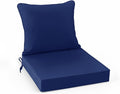 Summsun Outdoor Cushions for Patio Furniture 24 x 24 Inch, Double-Sided by SUMMSUN