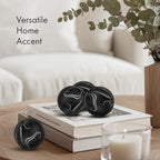 Creative Scents Black Marble Look SMALL 2.75” Decorative Balls for Bowls – Set of 3 Decorative Orbs Spheres for Coffee Table Centerpiece, Dining Table, Living Room - Modern Bowl Fillers for Home Décor - Image 4