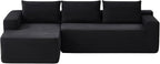 97" Cloud Sectional Couch, Modern Modular Sectional Sofa - Image 7