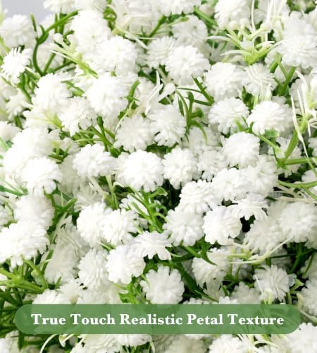 40 Pcs Babys Breath Artificial Flowers,Baby Breath Flowers Artificial Bulk - Image 5