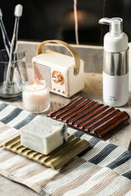 Zoeeker Soap Dish for Shower with Self Drain, Ceramic Bar Soap Holder - Image 5