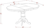 East West Furniture AVT-OAK-TP Avon Modern Kitchen Table - Image 3