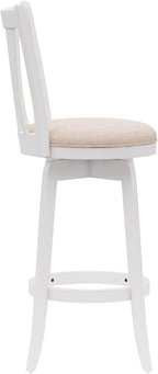 Hillsdale 29.5" Savana Wood Swival Bar Height Stool - Image 11