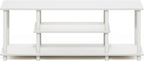 Furinno Turn-N-Tube TV Stand, 3-Tier Open Frame Rectangular Entertainment Center - Image 5