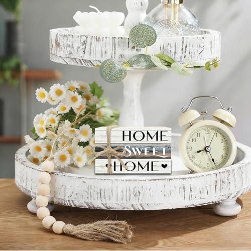 Mini Decorative Books For Home Decor, Small Wood Book Stack For Table Decor, Home Decor Book For Living Room Mantel, Farmhouse Stacked Books Decorative（L39） - Image 3