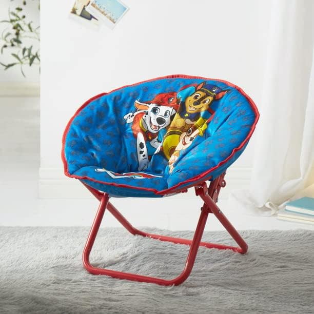 Paw Patrol 19-Inch Toddler Folding Saucer Chair - Image 2