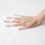 ORINOVA White Faux Fur Rug 5x8 Rugs - Image 7