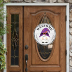Interchangeable Gnome Welcome Sign Halloween Fall Porch Decor - Image 4