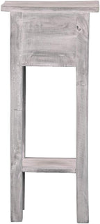 Sunset Trading Shabby Chic Cottage Accent Table, Stonewall Gray - Image 5