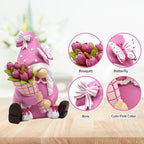 Pink Gnomes Decorations for Home Office Pink Outdoor Decor Gifts - Image 5