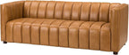 HULALA HOME 83" Genuine Leather Sofa - Image 8