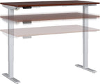 Bush Business Furniture 60-inch Electric Height Adjustable Standing Desk by BushBusinessFurniture