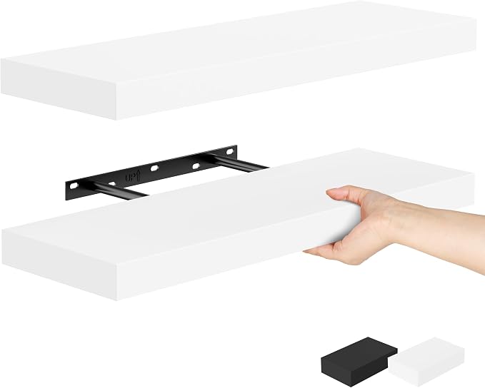 Bellsal Floating Shelves for Wall, Living Room, Bathroom Storage, Book Shelf by Bellsal