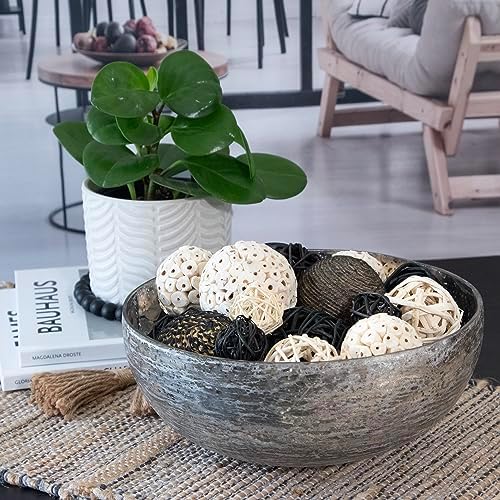 ANDALUCA Decorative Balls Orbs Bag (Silver) - Image 5