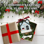 New Home Ornament 2026 - Housewarming Gifts for New House, First New Home Warming Gift Ideas for Couple - House Ornaments for Newhouse Owners Ideas - First Christmas 2026 - Image 3